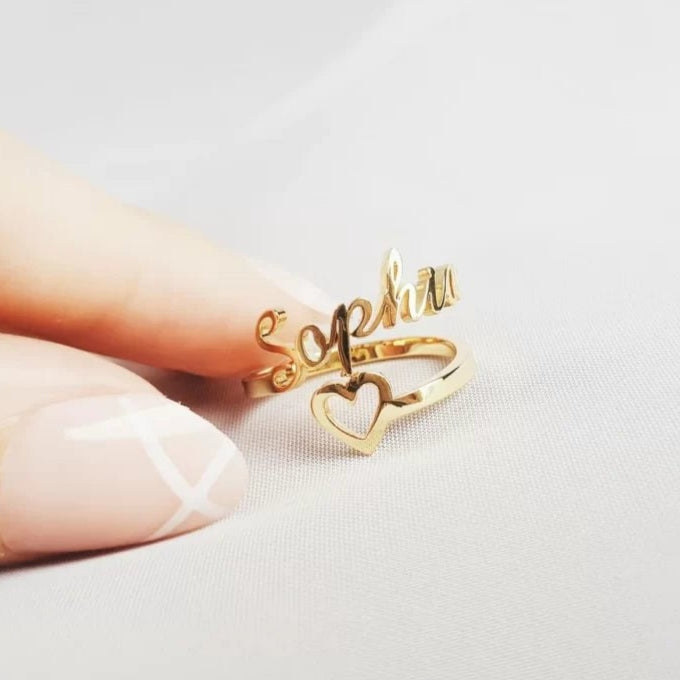 Custom Name Ring #4