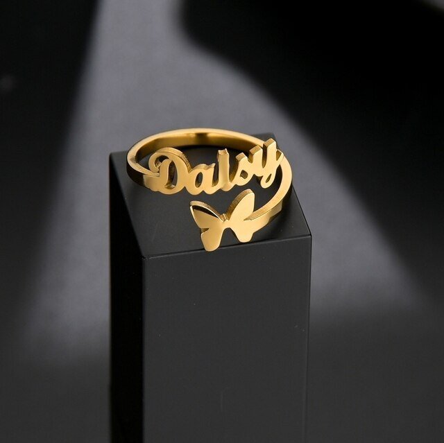 Custom Name Ring #2