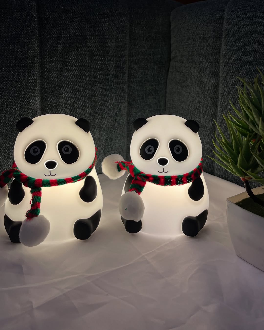 Giddy Panda Silicone Lamp – USB Rechargeable Night Light