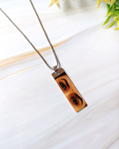Personalized UV Laser Printed Necklace - Colour