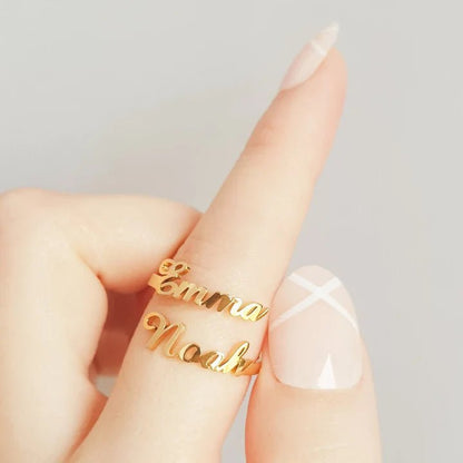 Custom Name Ring #5