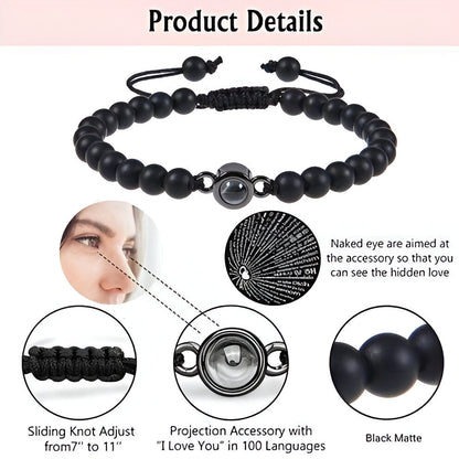 I Love You Bracelet 100 Languages
