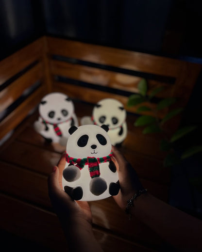 Giddy Panda Silicone Lamp – USB Rechargeable Night Light
