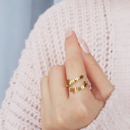 Custom Name Ring #5