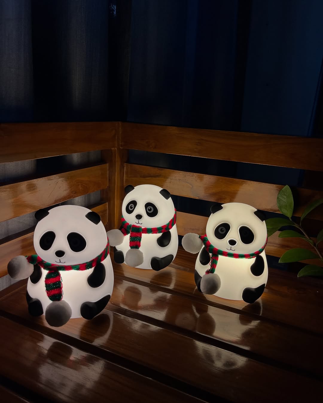 Giddy Panda Silicone Lamp – USB Rechargeable Night Light