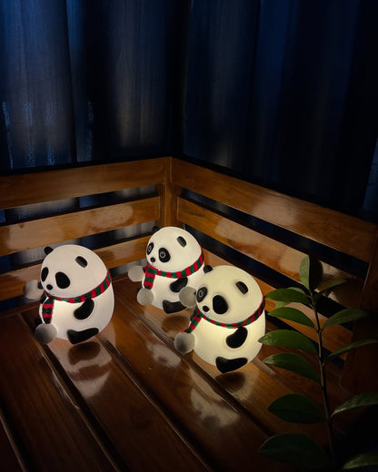 Giddy Panda Silicone Lamp – USB Rechargeable Night Light