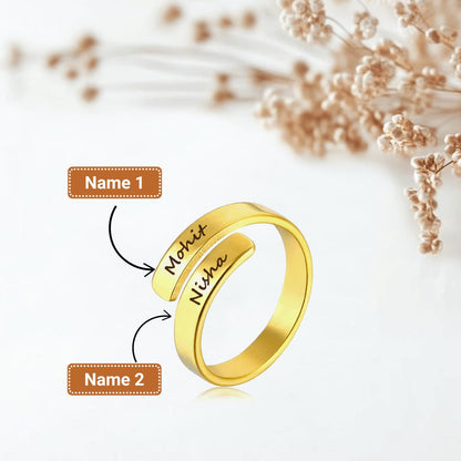 Name Engraved Ring