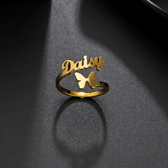 Custom Name Ring #2