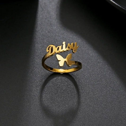 Custom Name Ring #2
