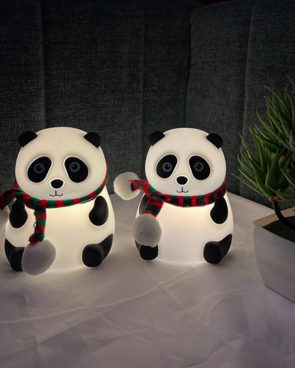 Giddy Panda Silicone Lamp – USB Rechargeable Night Light