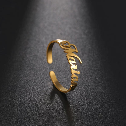 Custom Name Ring #1